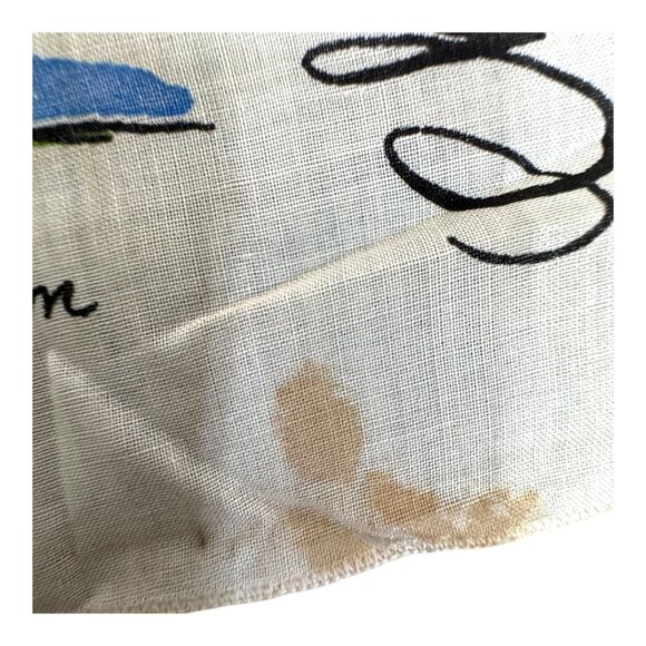 Vintage Chicago Illinois City State Landmarks RARE Souvenir Handkerchief READ - Picture 8 of 13